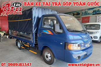 Xe Tải Tera 150 1.5 Tấn Thùng Mui Bạt Màu Xanh | Xe Tải 1T49 Tera150 2022 